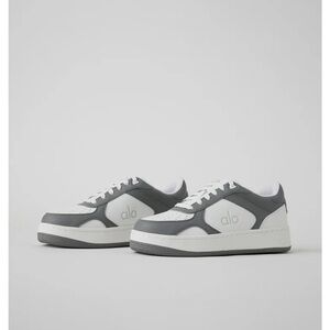 ALO Yoga Gray and White platform  Shoes 6